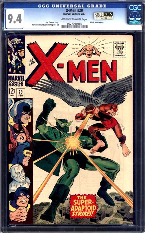 ComicConnect X MEN 1963 2011 29 CGC NM 9 4