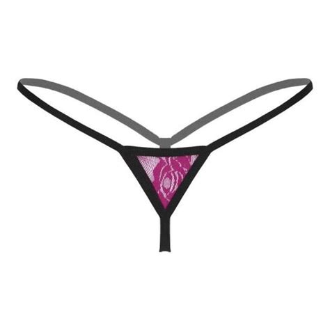 Iixpin Femme Micro String Ficelle Sexy Tanga Bikini Thong G String T Back Erotique Lingerie