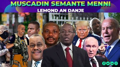 Lavwadlamerik M Kredi Jiy Tout Nouv L Sou Ayiti Ak Aletranje