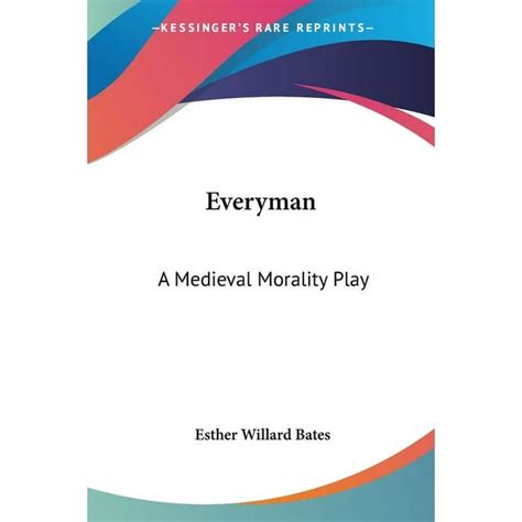 Everyman A Medieval Morality Play Paperback 1432597574 9781432597573