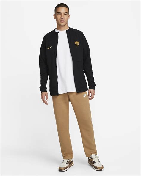 Veste De Football En Maille Zip Nike Pumas Unam Academy Pro Pour