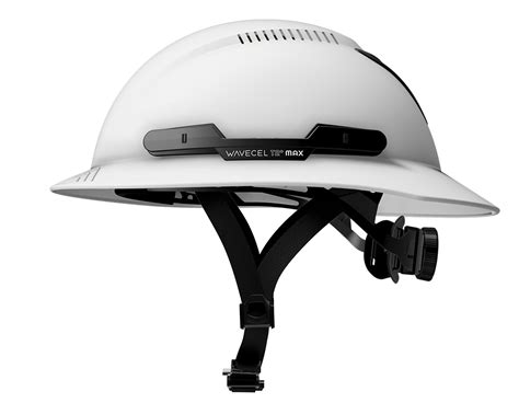 MAX Vented Full Brim Type II Helmet With Chinstrap Wavecel