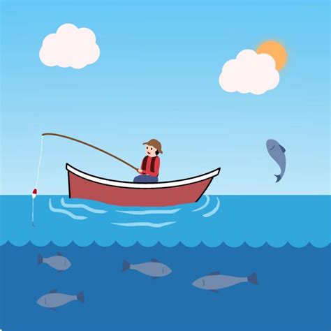 ang pangingisda ng karagatan ng bangka ay nag  ng background
