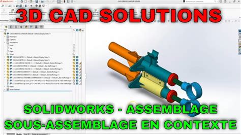 Solidworks Gestion Création Et Suppression De Sous Assemblages En