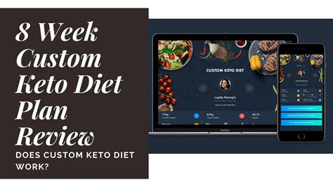 8 Week Custom Keto Diet Plan Review Does Custom Keto Diet Work Youtube