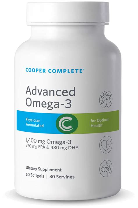 Omega 3 Fatty Acids Bottle