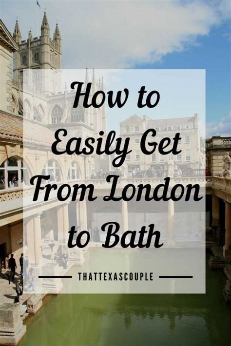 How To Easily Get From London To Bath London England Travel Day Trips From London England Travel