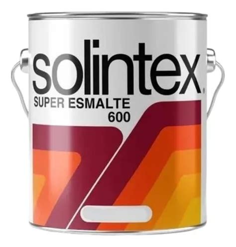 Pintura De Aceite Solintex Esmalte Blanco Mate Galon MercadoLibre