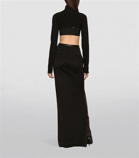 Dolce And Gabbana Kim Dolce And Gabbana Split Detail Maxi Skirt Harrods Us