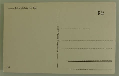 AK LUZERN Bahnhofplatz TRAM POSTAUTO Oldtimer Belebt Kaufen Auf