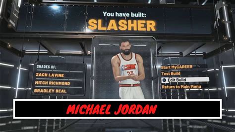 NBA 2K22 Current Gen Michael Jordan Build Best SG Build 2K Legends