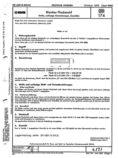 Din 174 | PDF