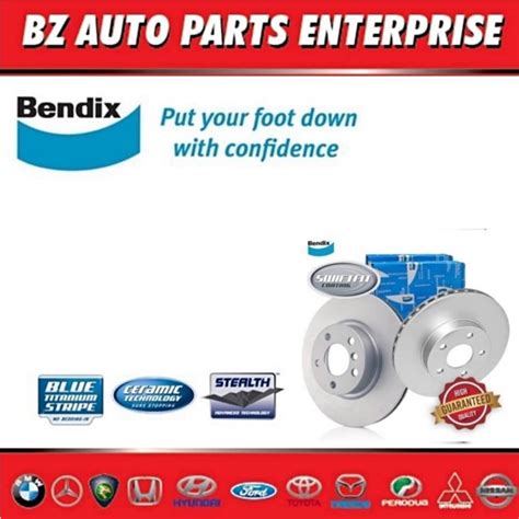 Bendix Swiftfit Br Front Disc Rotor Toyota Vios Ncp Ncp G S