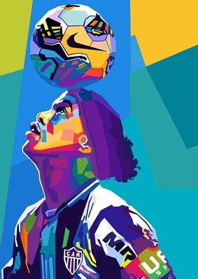 Ronaldinho Posters Prints By Imron Printler