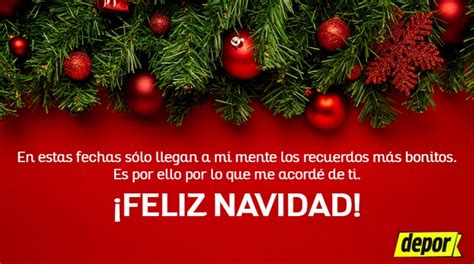 Qué FRASES de Feliz Navidad enviar Tarjetas dedicatorias y mensajes