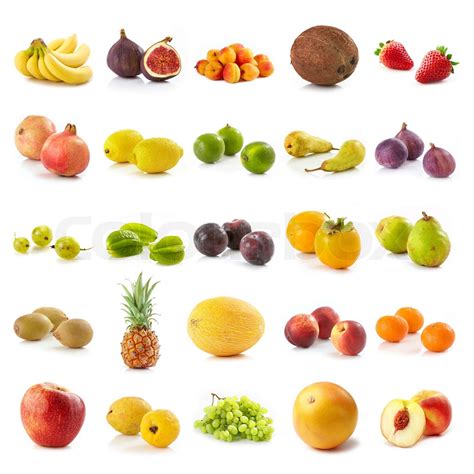 Various Fruits Stock Image Colourbox