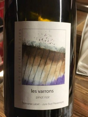 Domaine Labet Les Parcelles Rares Les Varrons Pinot Noir Vivino