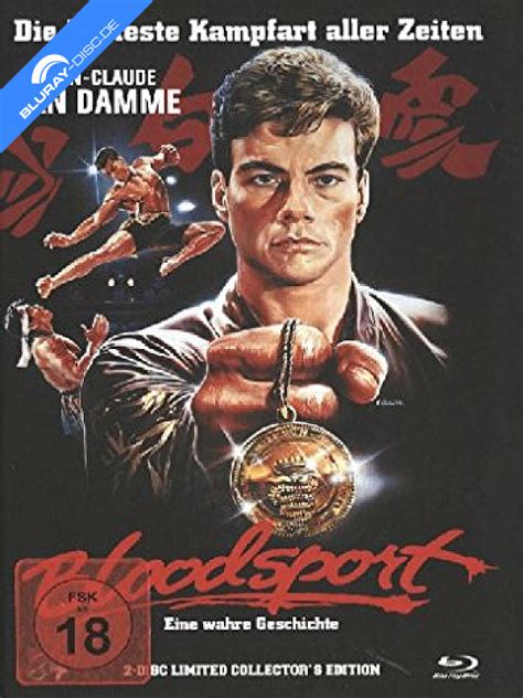 Bloodsport Limited Mediabook Edition Cover A Blu Ray Dvd Blu Ray