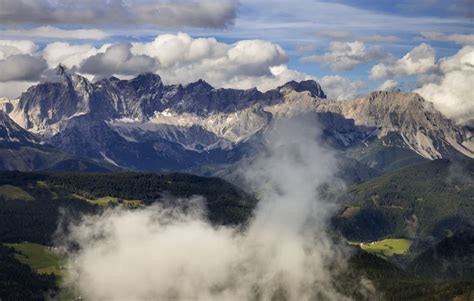 Radstadt Von Oben Das Dachsteingebirge Bei Radstadt Im Bundesland