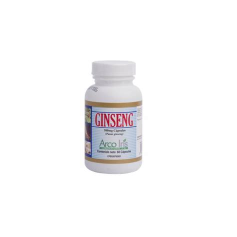 Ginseng 300mg x 60 Cápsulas Arco Iris Farmadon La Farmacia de la