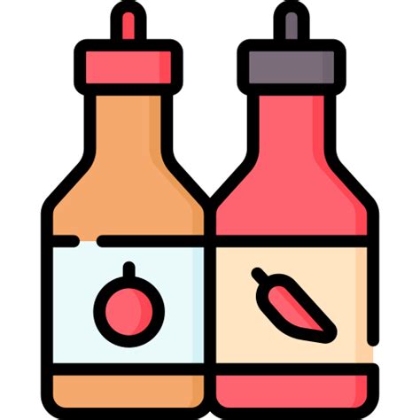 Sauce Special Lineal Color Icon