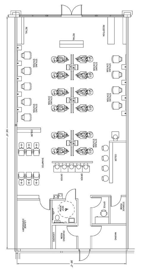 27 Salon Floor Plan Ideas Hair Salon Design How To Plan Salon Design