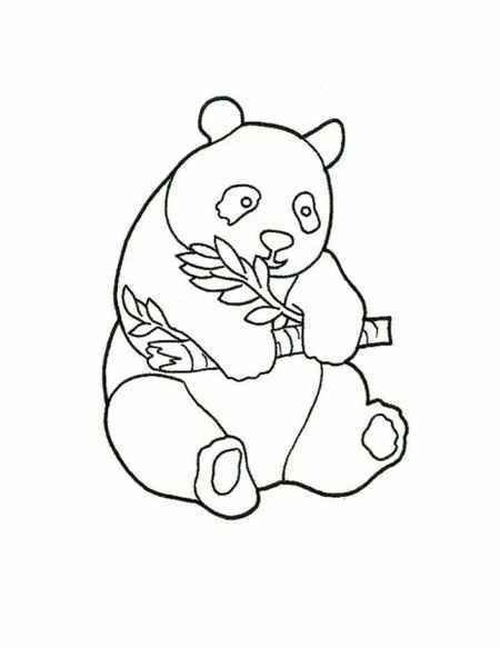 Baby Panda Coloring Pages for Kids - Coloring Pages