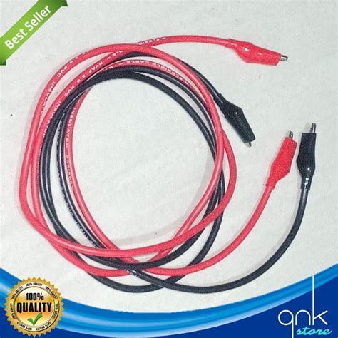 Jual Kabel Jumper Aki Motor 500cm Dengan Penjepit Buaya Kecil 1 Set