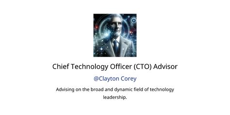 Chief Technology Officer Cto Advisor Gpts Author Description