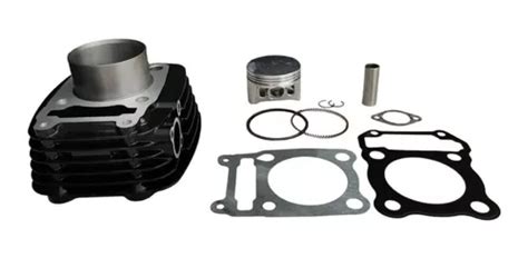 Kit De Cilindro Moto Pulsar Ns Avenger Calidad Premi Env O Gratis