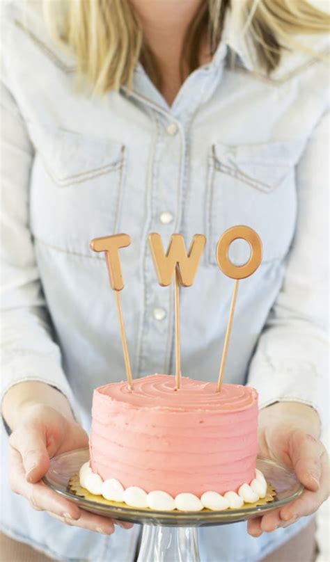 DIY Cake Topper, Personalize It! | Thoughtfully Simple