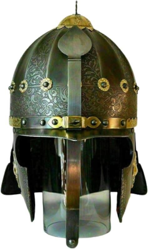 Medieval Hussars Etched Helmet Museum Helmet Replica Iron