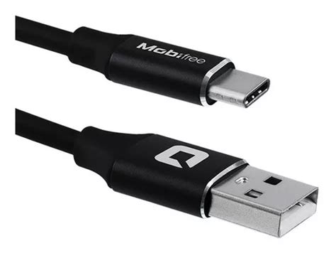 Cabo USB A tipo C 1M carregamento e transferência de dados MercadoLivre