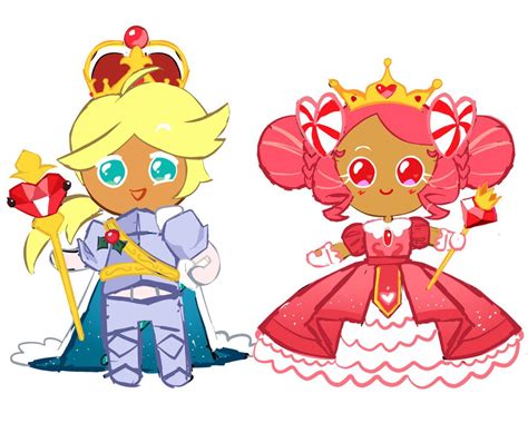 Drew Concept Art Of Princess And Knight Cookie As Rulers Of The Hollyberry Kingdom R