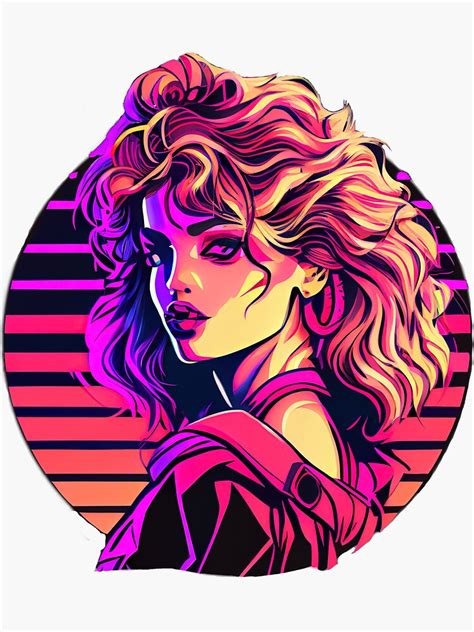 Retrowave Synthwave 80s Character Design For The Eighties Music Lovers