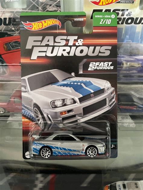 Hot Wheels Fast And Furious R34 Hobbies Toys Toys Games On Carousell