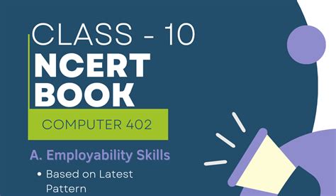 Ncert Computer Book A And B Class 10 402 A Employability Skills B It Pdf