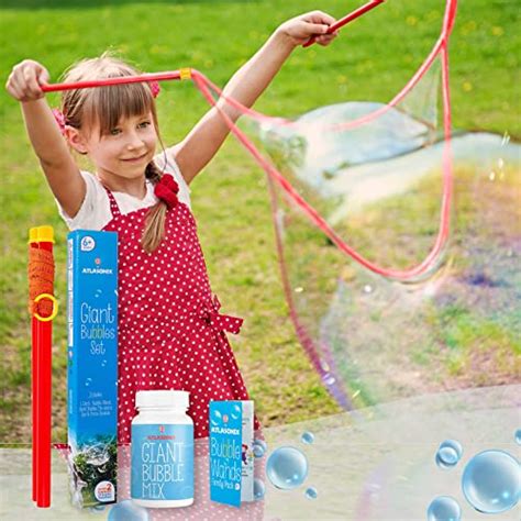 Atlasonix Giant Bubble Wands, Giant Bubble Maker, Big Bubble Wand, Large Bubble Wand, Bubble ...