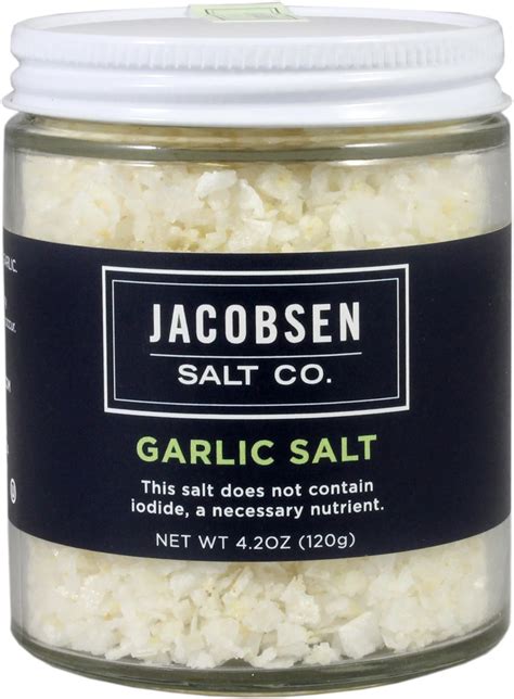 Jacobsen Garlic Salt Jar Shop Herbs And Spices At H E B