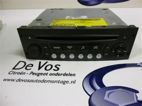 Radio Cd Player Peugeot I Hdif V J Continen