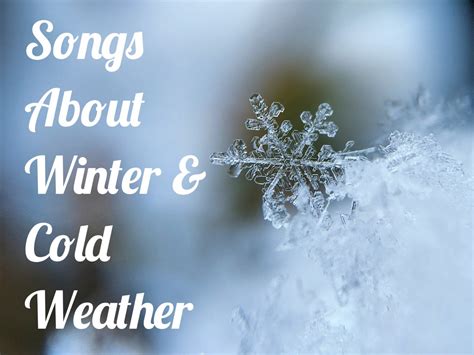 49 Songs About Winter And Cold Weather Spinditty Music