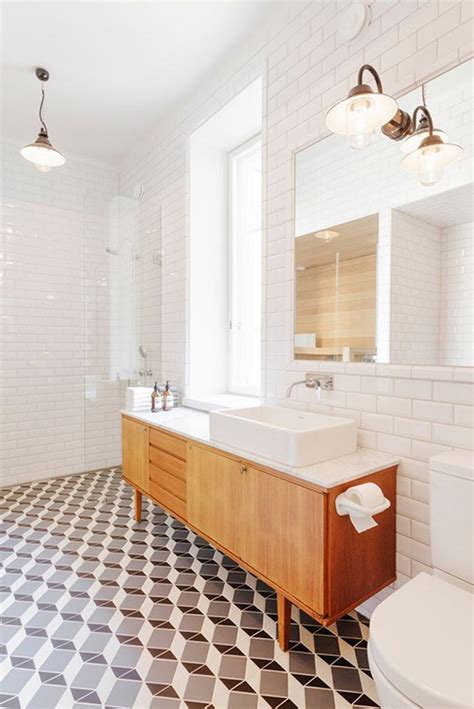 Midcentury Modern Bathroom Tile Ideas Hunker