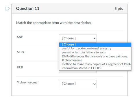 Solved Match the appropriate term with the description. | Chegg.com 