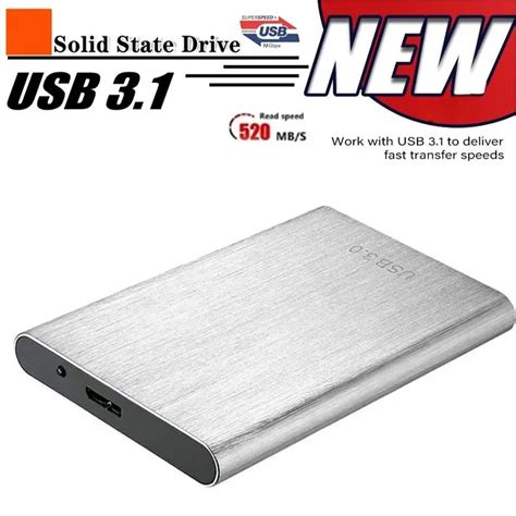 1TB Ta Nabilir SSD USB 3 0 HDD 2TB 4TB Y Ksek H Zl Harici Sabit