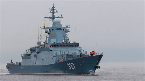 Новейший корвет «Гремящий» прибыл на Камчатку