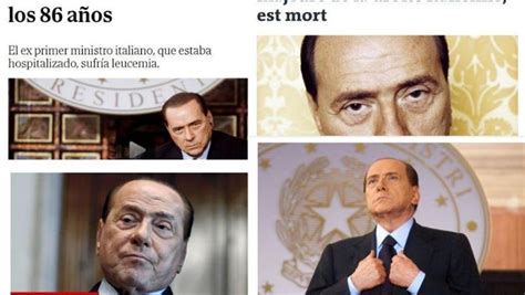 La Morte Di Berlusconi Sui Siti Di News Di Tutto Il Mondo Il Secolo Xix