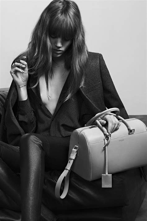 Freja Beha Erichsen For Saint Laurent Pre Fall 2013 Freja Beha