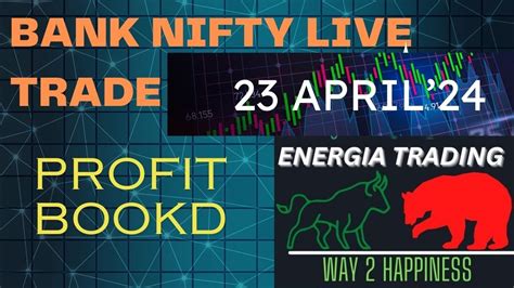 Live Option Buying Option Buying In Bank Nifty 23rd April 2024