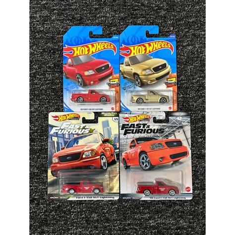 Hot Wheels Ford F 150 SVT Lightning Shopee Malaysia