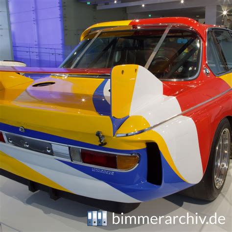 Model Archive For BMW Models BMW 3 0 CSL Alexander Calder Art Car